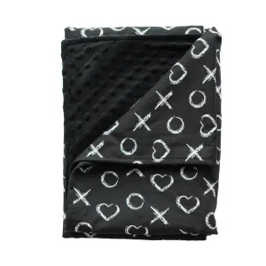 Bambella Designs Snuggle Blanket - Black XO