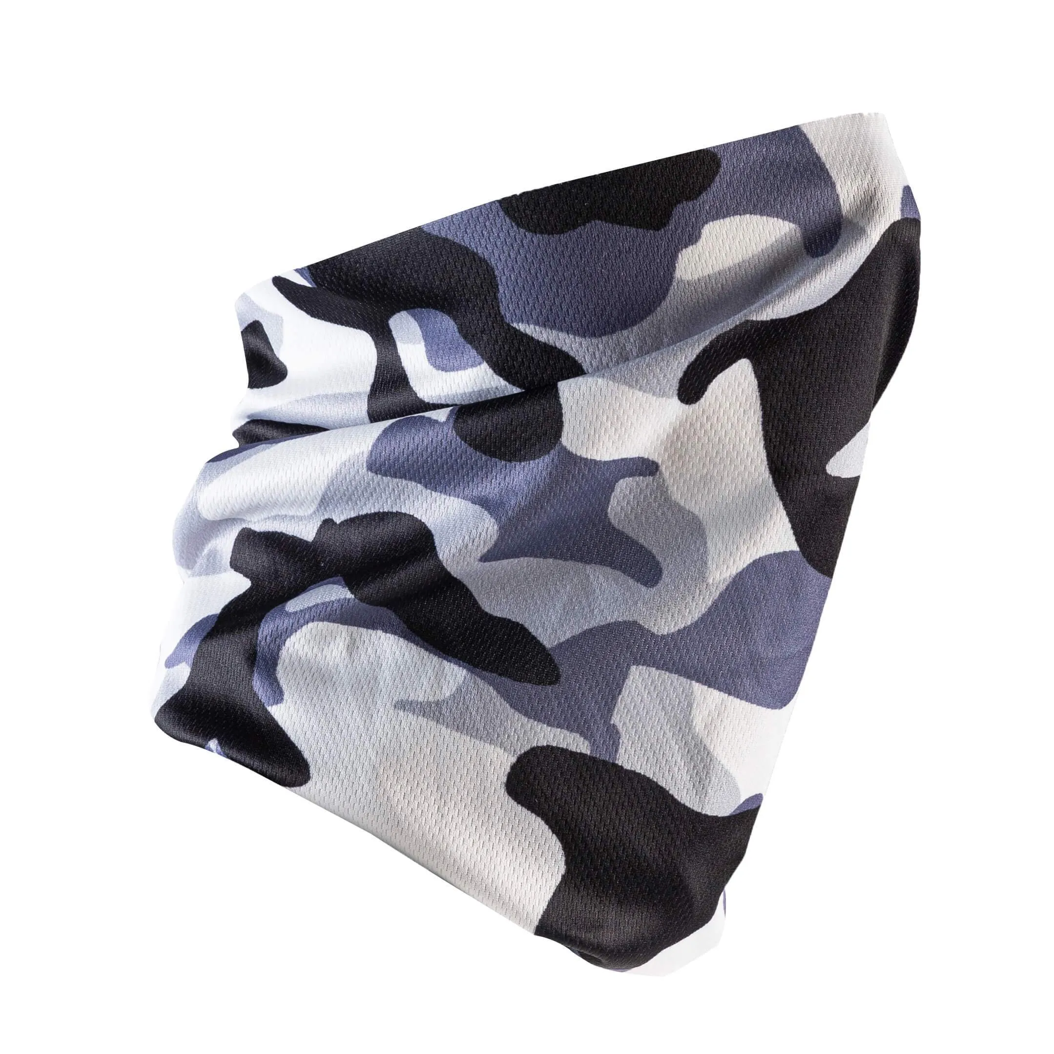 Bandana Face Mask - Black Camo (Available online only)