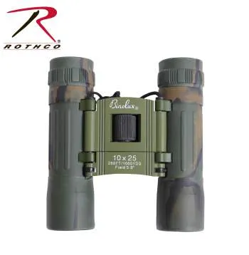 Camo Compact 10 X 25mm Binoculars