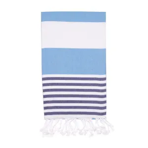 Candy Turkish Towel, Ocean Blue