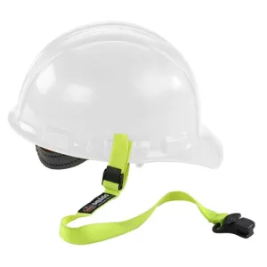 ERGODYNE 19155 Lanyard Hard Hat with Clamp, Squids 3155, Lime, 1 Each