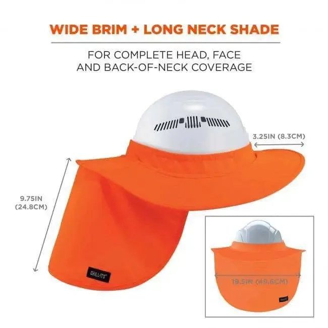 ERGODYNE - Chill-Its 6660 Hard Hat Brim w/ Shade