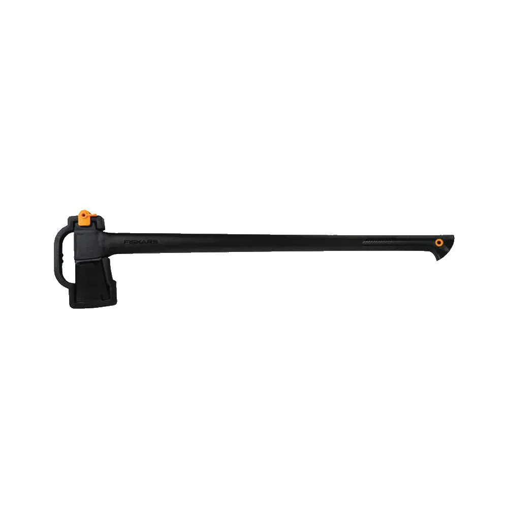 FISKARS 375841-1001 Super Splitting Axe, 3-1/4 in Cutting Edge, 6 lb Head, Steel Head, Fiberglass Handle, 36 in OAL