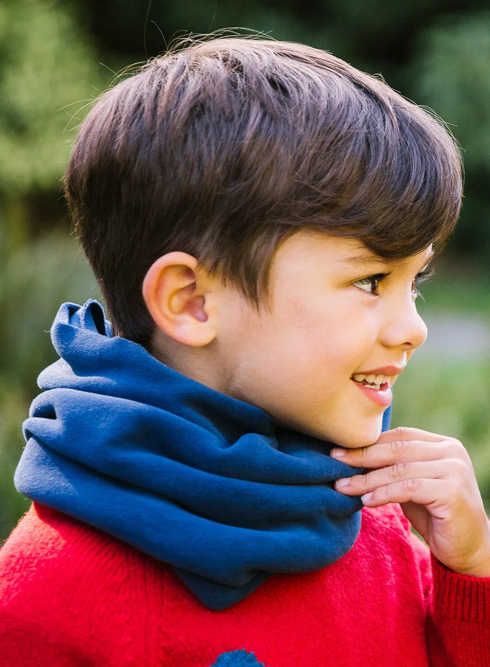 Fleece Snoody in Navy