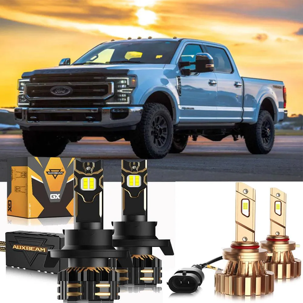 For 2001-2004 Ford F-250 Super Duty H13 LED Headlight Bulbs