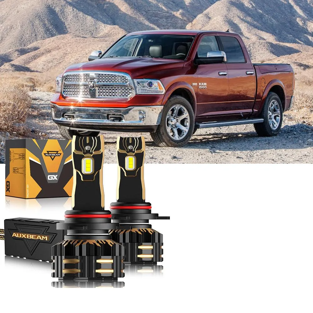 For 2013 Ram 1500 (With Projector-Type Headlamps) 9005 9012 LED Headlight Bulbs Bundle