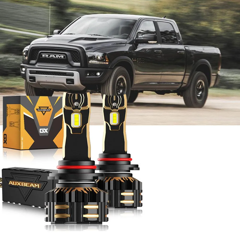 For 2015  Ram 1500 (with projector-type headlights) 9005 9012 LED Headlight Bulbs Bundle