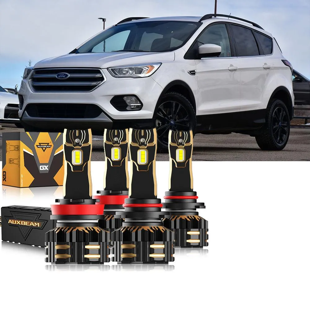 For 2017 Ford Escape H11 9005 LED Headlight Bulbs Bundle