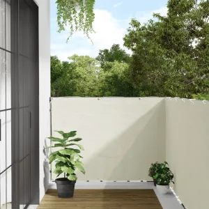 Garden Privacy Screen White 600x120 cm PVC