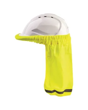 Hard Hat Neck Sun Shade - Fluro Yellow