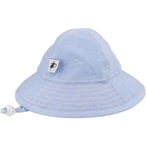 Infant Sun Protection Sunbeam Hat - Oxford Cotton