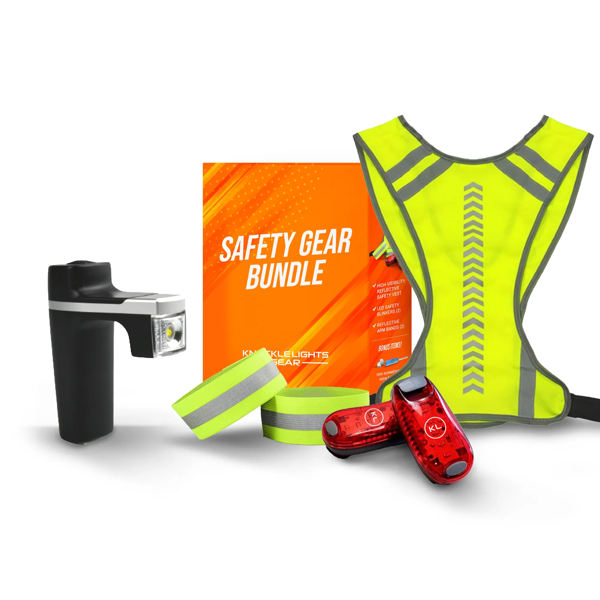 Knuckle Lights ONE   FREE Safety Gear Bundle