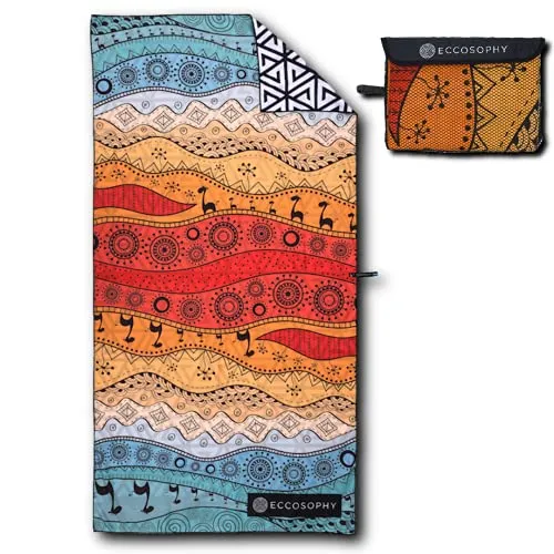 Microfiber Beach Towel - Quick Dry Pool Towels 71x35 inches