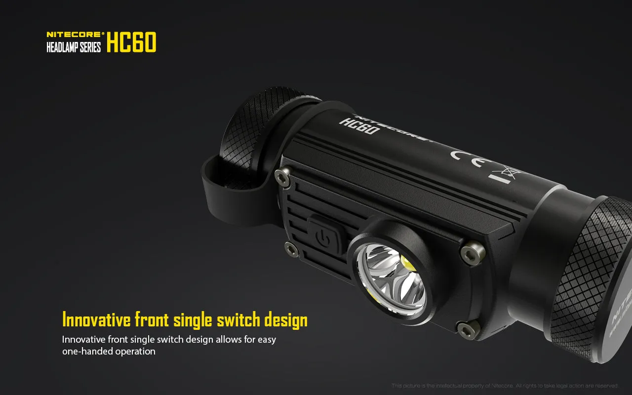 NITECORE 1000 LUMENS LED HEADLAMP (HC60)