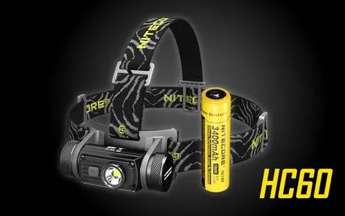 NITECORE 1000 LUMENS LED HEADLAMP (HC60)