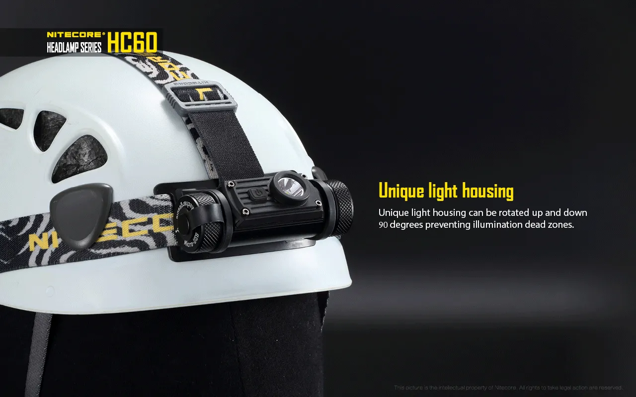 NITECORE 1000 LUMENS LED HEADLAMP (HC60)