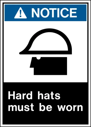 Notice - Head Protection