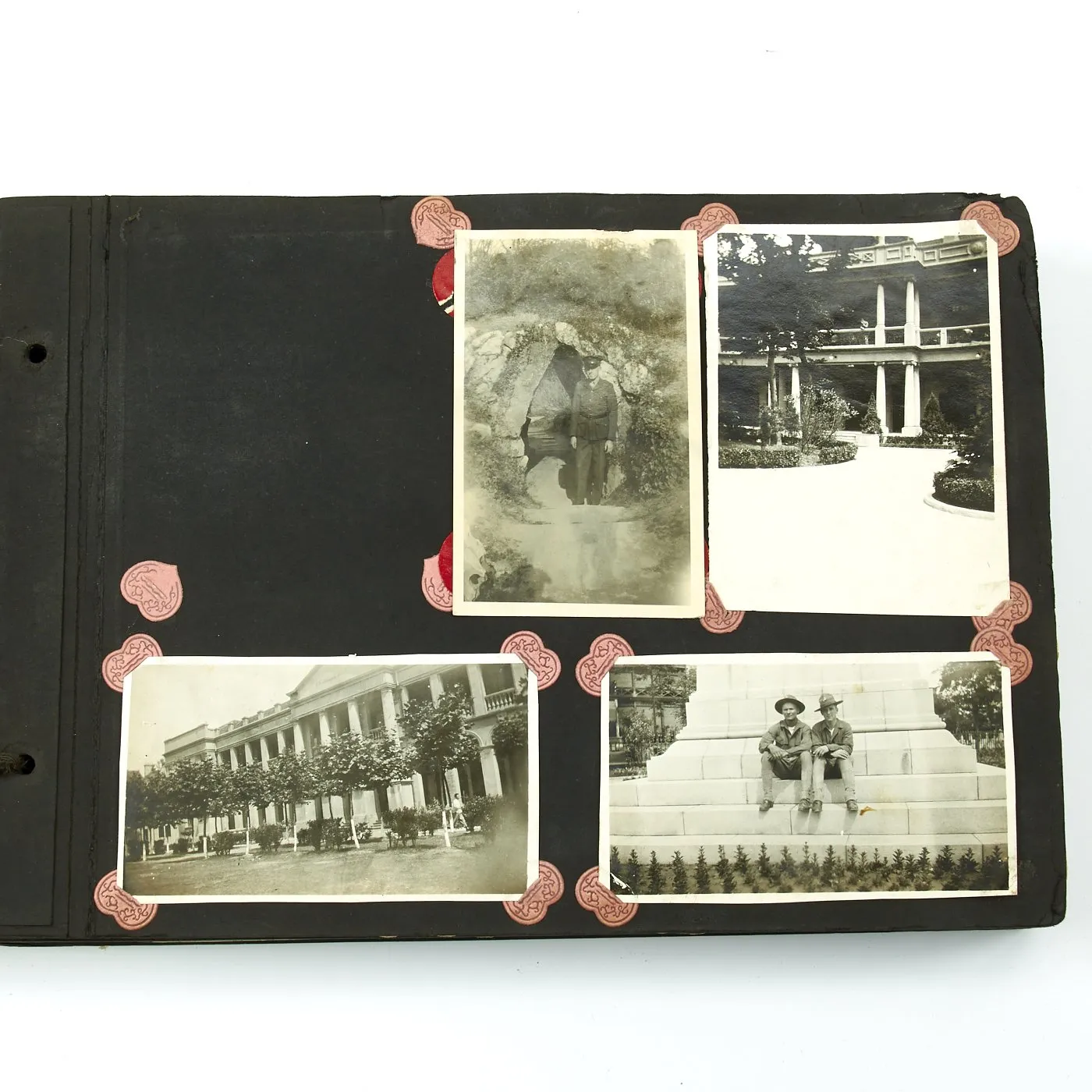 Original U.S. 1920s USMC Tientsin China 4th Marines Photo Album