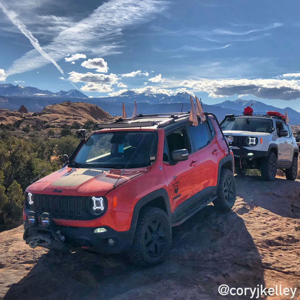 Outlaw X DRL LED Jeep Renegade Projector Headlights