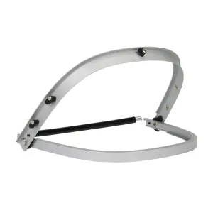 PIP Bouton Optical 251-01-5271 Aluminum Face Shield Bracket for Cap Style Hard Hats, Silver, 1 Each