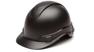 Pyramex Black Graphite Ridgeline Standard Hard Hat HP44117C