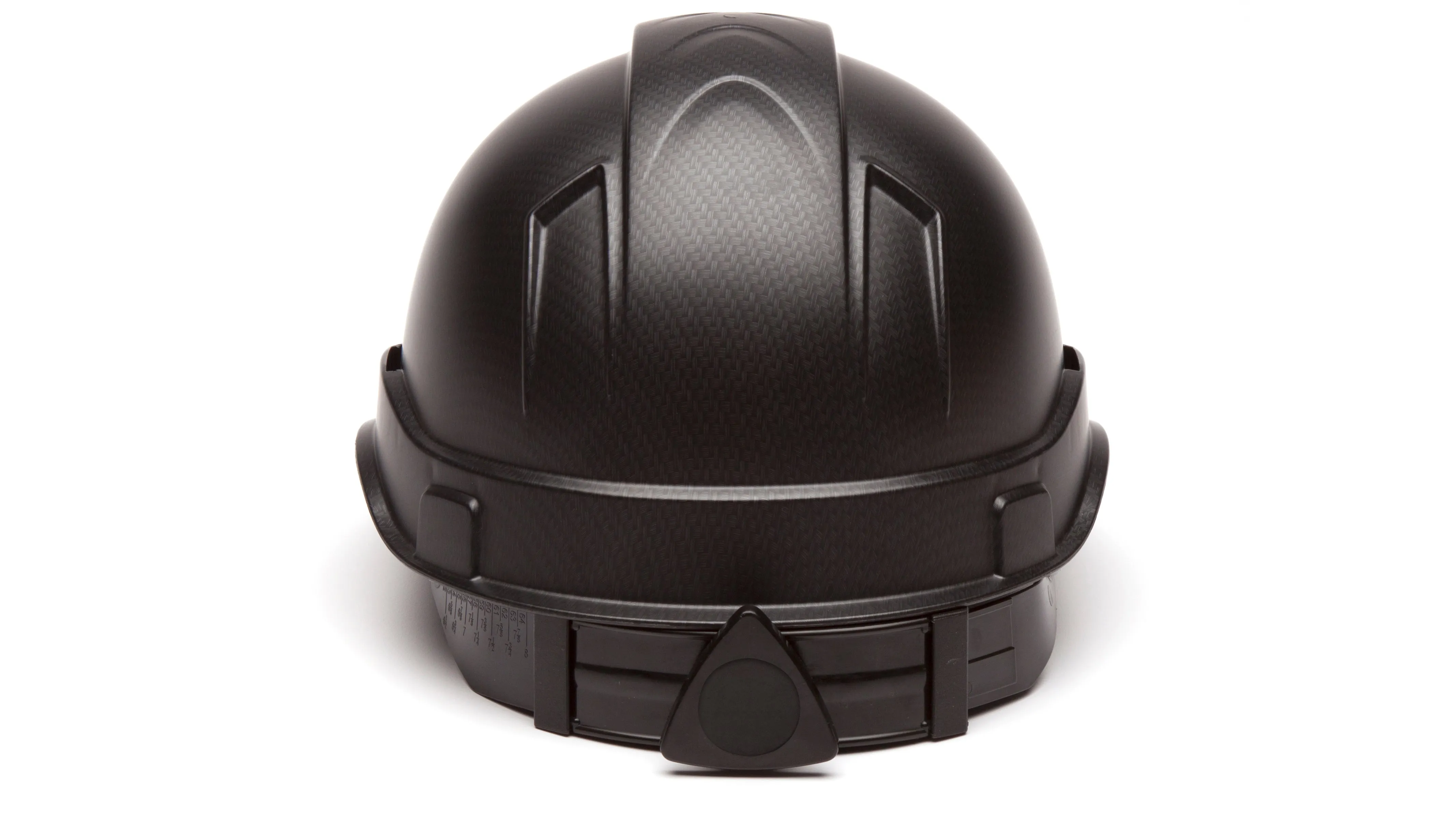 Pyramex Black Graphite Ridgeline Standard Hard Hat HP44117C