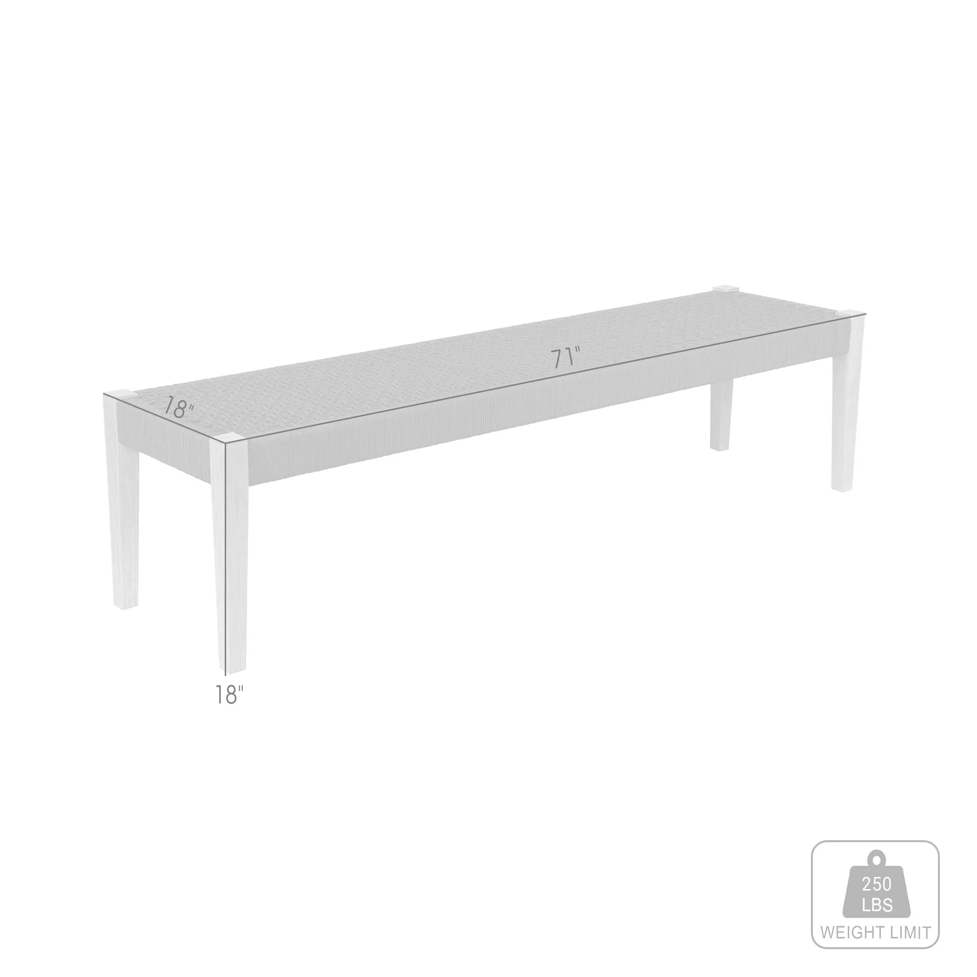 Rhett Outdoor Bench