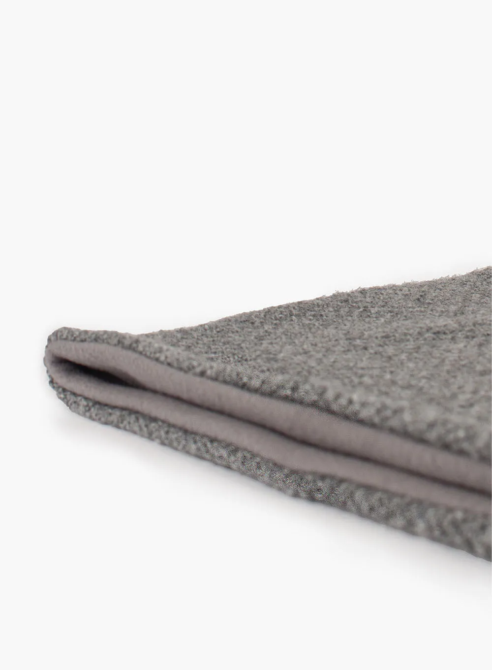 Rice Stitch Snoody in Grey