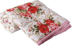 Shree Shyam Micro Cotton Reversible Ac Dohar Single Bed Size| AC Blanket |Dohar| Summer Dohar | Soft Light-Weight (55x85 Inch, Multicolor) (Design 2)