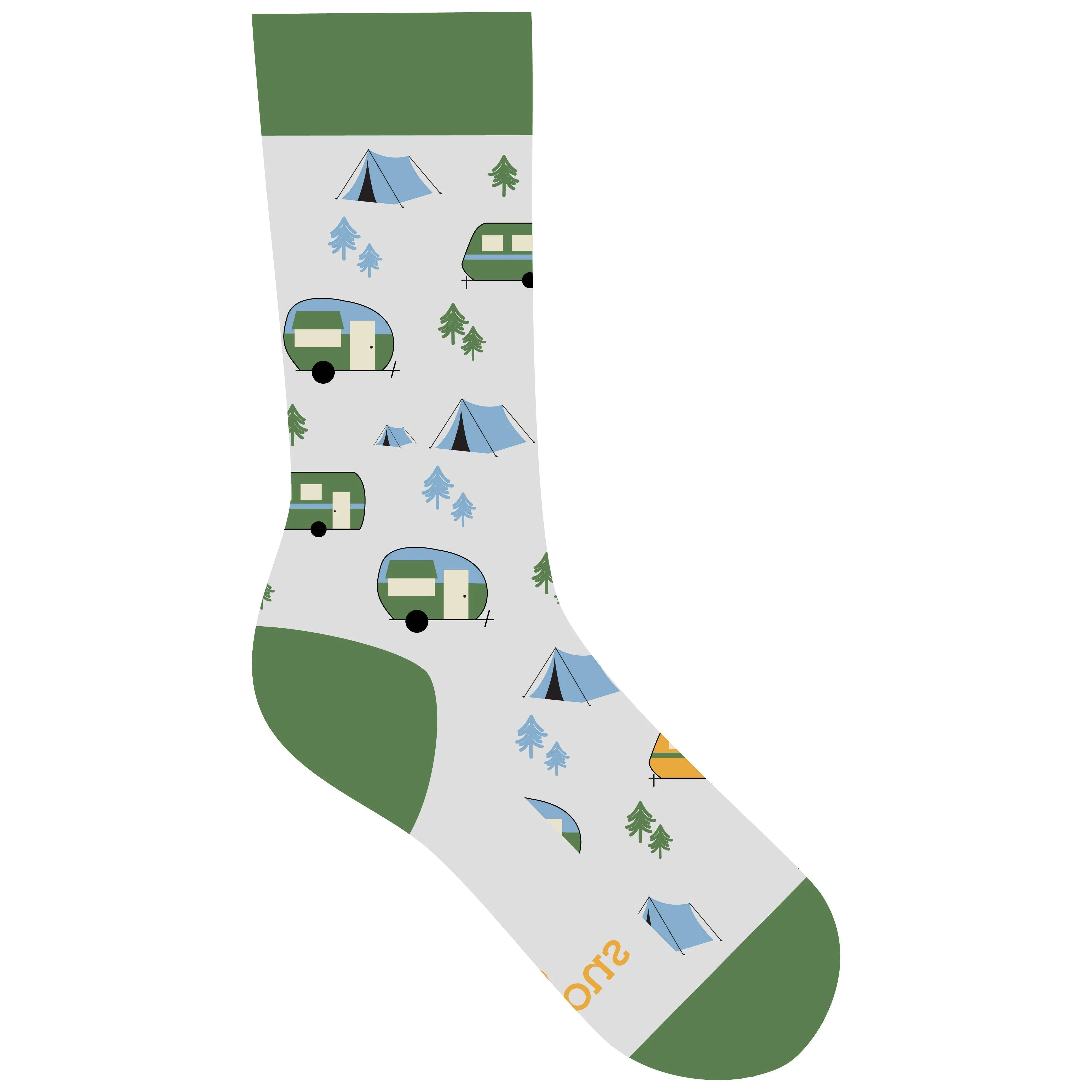 Socks that Protect National Parks (Green Campers) - Small