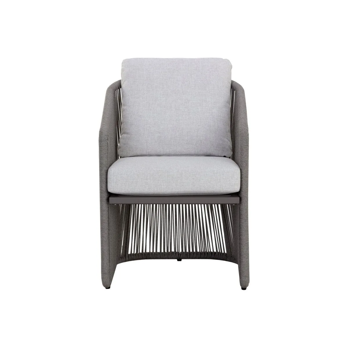 Sunpan Allariz Dining Armchair - Warm Grey - Gracebay Light Grey