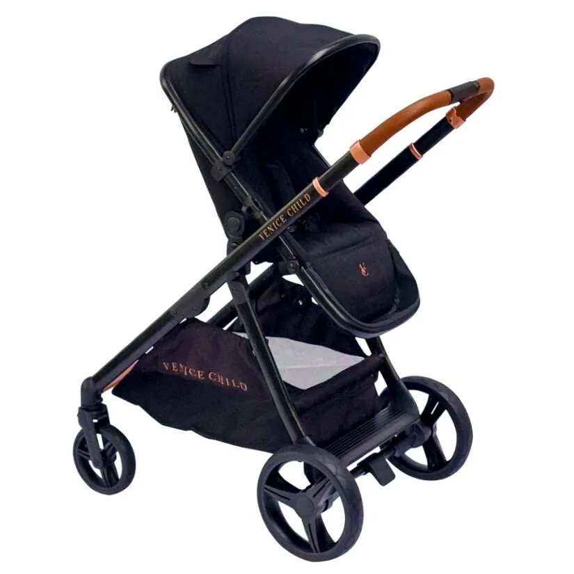 Venice Child Ventura Single to Double Sit-n-Stand Stroller- Package 1