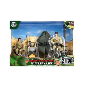 World Peacekeepers Military Life Playset - Camping