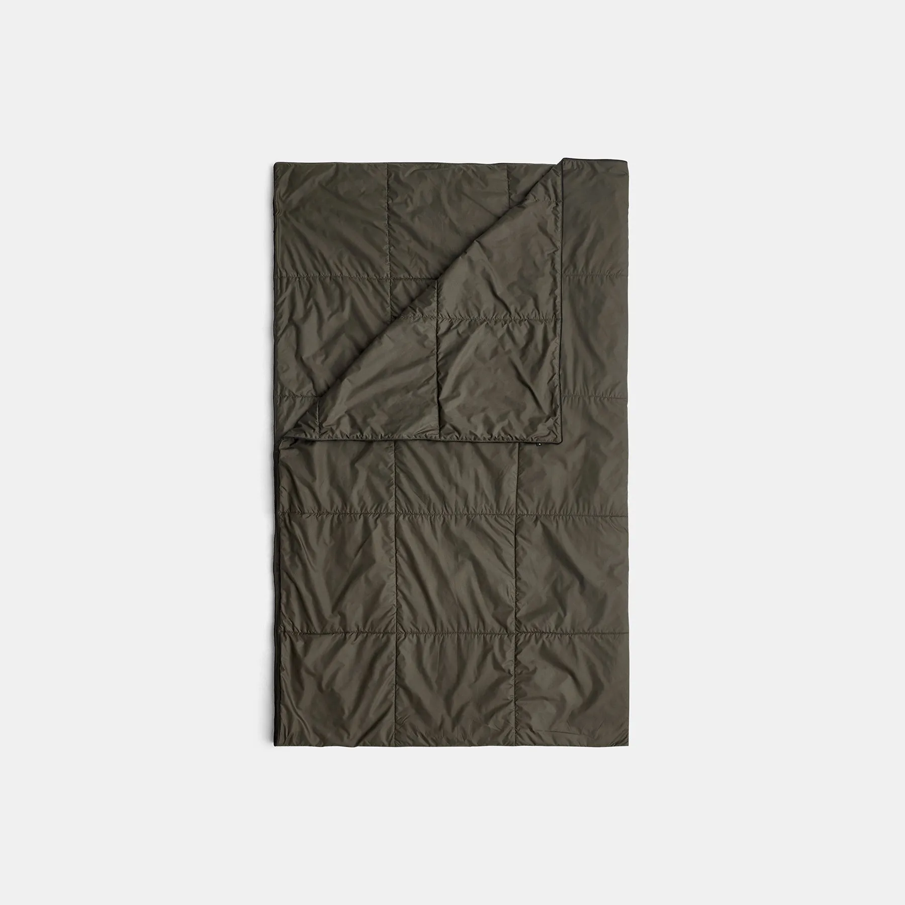 Y/OSEMITE Quilted Blanket - Olive/Black